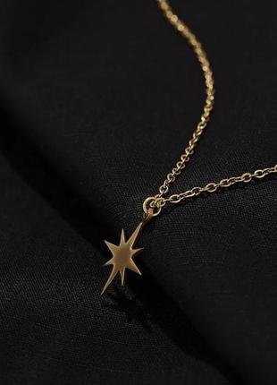 Ожерелье кулон звезда3 фото