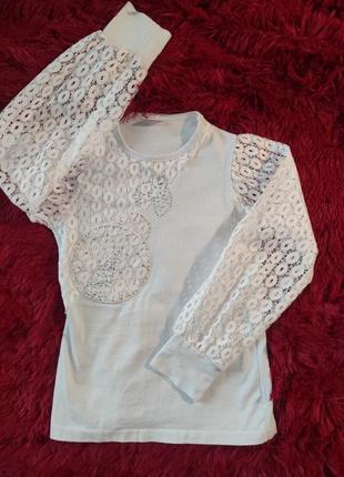 Ошатна блузочка гольфик кофточка футболка