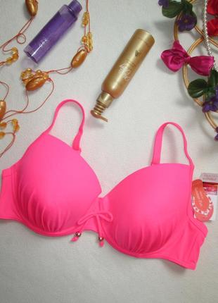 Суперовый неоновый лиф верх от купальника батал papaya 🌺👙 🌺1 фото