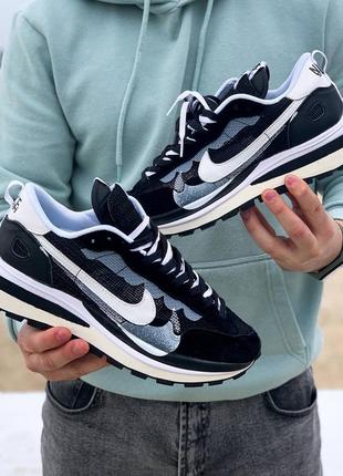 Кросівки nike vaporwaffle sport fuschia x sacai кросівки