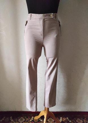 Коттоновые светлые цвета пудра брюки  от m&s2 фото