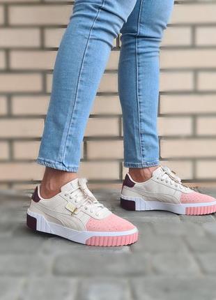 Puma cali fashion rose cheap
