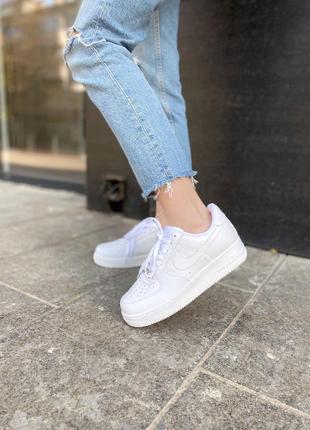 Кросівки nike air force 1 white кроссовки