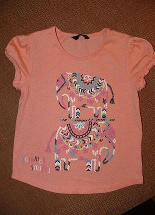 Футболочка красива на дівчинку 4-5 років