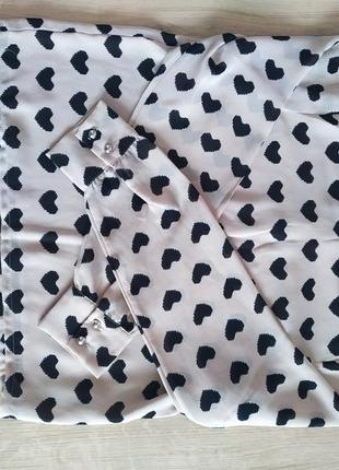 Легкая рубашка блуза h&m divided