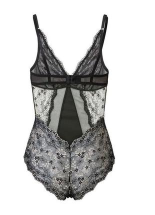 Приваблива жіноча мереживна боді від esmara р. s (36/38), m (40/42)