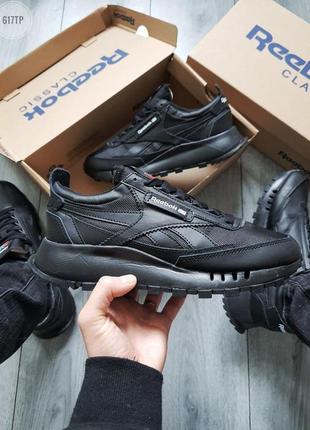 Кросівки чоловічі чорні рібок reebok black2 фото