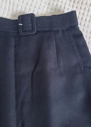 Винтажная миди юбка с поясом винтаж st. michael2 фото