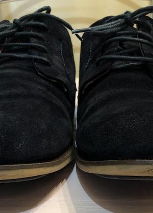 Демисезонные туфли - натуральная замша, tommy hilfiger, размер 42/26,5 см.3 фото