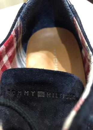Демисезонные туфли - натуральная замша, tommy hilfiger, размер 42/26,5 см.6 фото