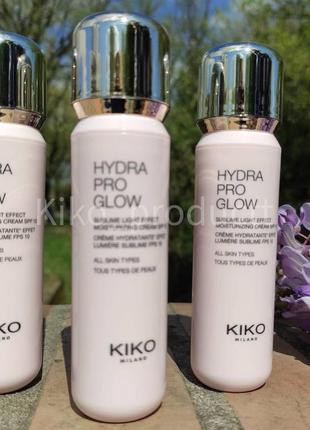 Зволожуючий крем kiko hydra pro glow1 фото