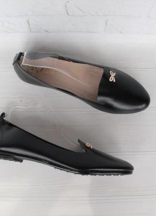 Черные туфли, балетки, лоферы 37, 41 размера