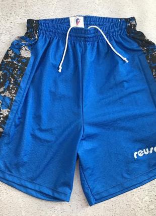 Спортивные шорты с защитными подушками reusch base short. m l5 фото