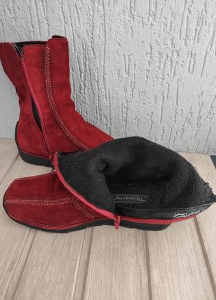 Tamaris, германия, сапожки, ботинки, замша, размер 38.6 фото