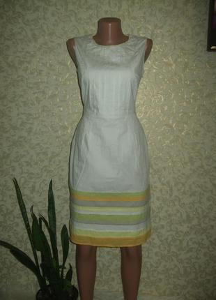 Котоновое платье с карманами betty jackson.black1 фото