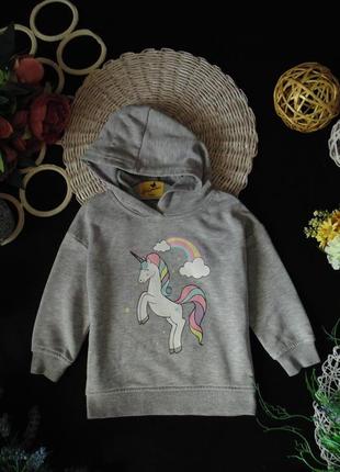 Модное худи с единорогом primark 9