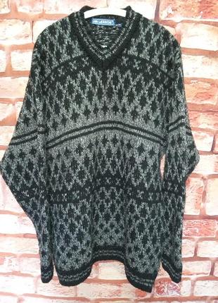 Пуловер пацана теплый винтажный 80-90е4 фото