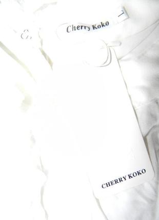 Шикарное кружевное белое платье от cherry koko4 фото