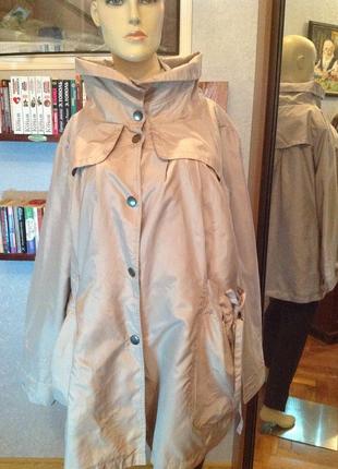 Лёгкая куртка - ветровка (короткий плащ) бренда vila, р. 50-543 фото