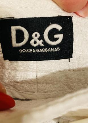 Белые шорты d&g5 фото