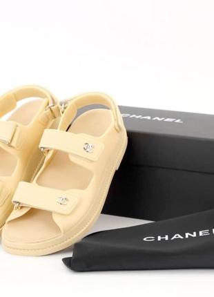 Сандалии женские в стиле chanel dad sandals3 фото