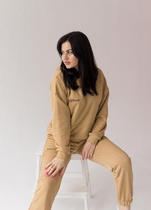 Тренд! спортивний костюм кенгуру з капюшоном! худі+джогери/худі