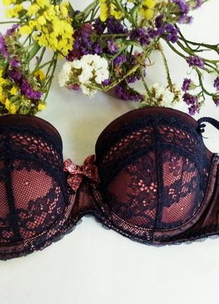 Розкішний мереживний бюстгальтер з драпіруванням m&s