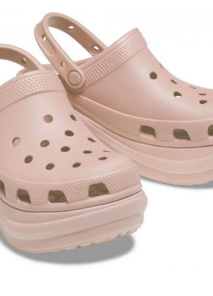 Женские пудровые сабо crocs women's classic bae clog2 фото