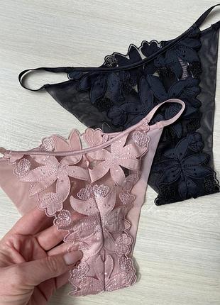 Шикарні трусики бразильяна від victoria's secret виктория сикрет