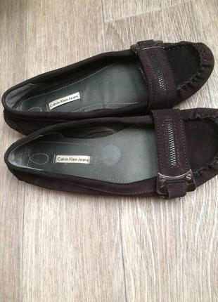 Балетки, мокасины calvin klein jeans2 фото