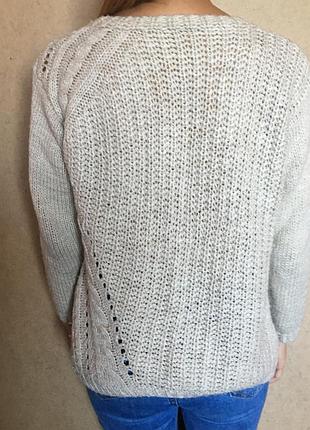 Свободный тёплый свитер 2