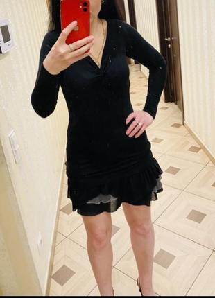 Чёрное платье magenta1 фото
