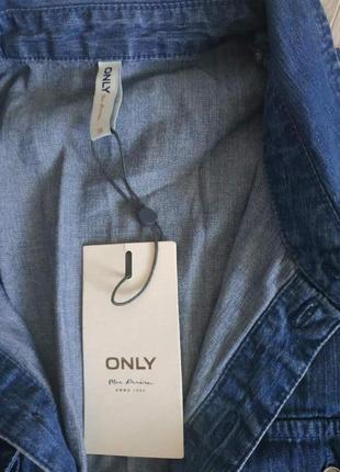 Only модный джинсовый комбинезон с отличным составом ткани летний вариант на высокий рост4 фото