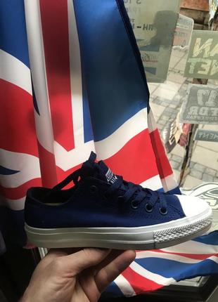 Кеди унісекс converse all star ii low marine конверс