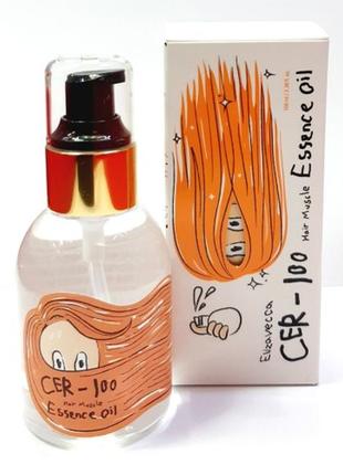 🍀масло-есенція для волосся сег-100 hair muscle essence oil elizavecca