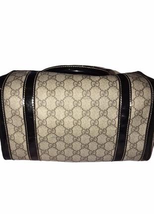 Сумка бочонок gucci vintage boston bag2 фото