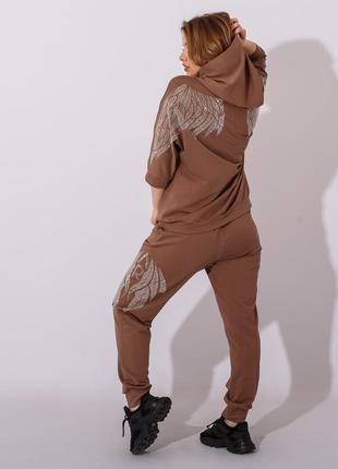 Спортивний костюм жіночий fashion shine2 фото
