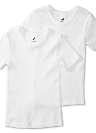 Набор хлопковых белых футболок c&a