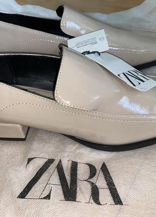 Лоферы zara2 фото