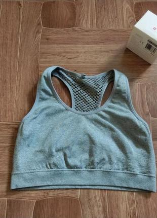 Топ workout grey2 фото