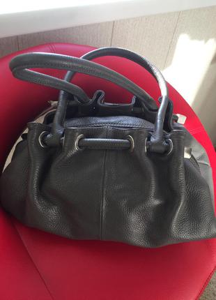 Сумка натуральна замша