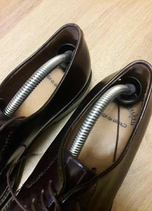 Мужские новые туфли итальянского бренда  santoni оригинал р 43-448 фото