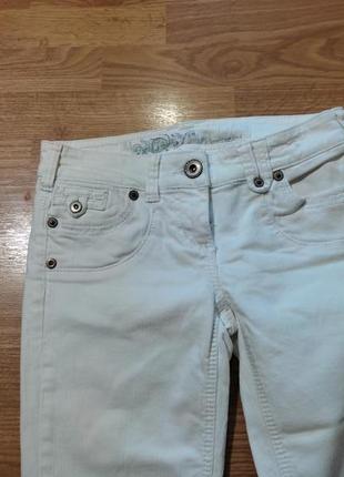 Белые джинсовые бриджи xs4 фото