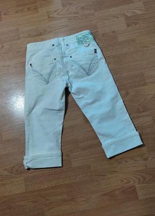 Белые джинсовые бриджи xs3 фото
