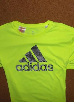 Фирменная тренировочная футболка adidas climalite football2 фото