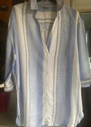 Невесомая блузка в полоску