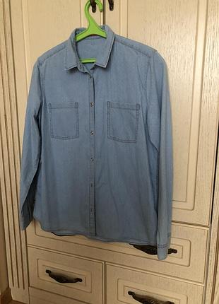 Джинсовая рубашка