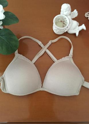 Бюстгальтер бежевый benetton undercolors