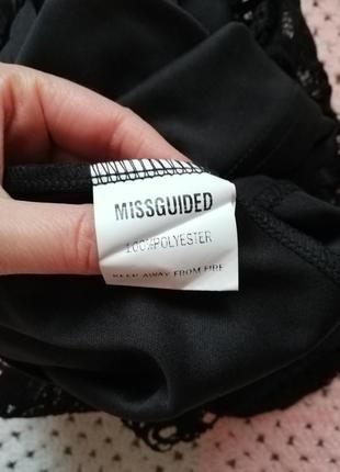 Кружевное коктейльные платье xs-s missguided9 фото