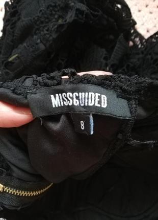 Мереживне коктейльні сукні xs-s missguided10 фото